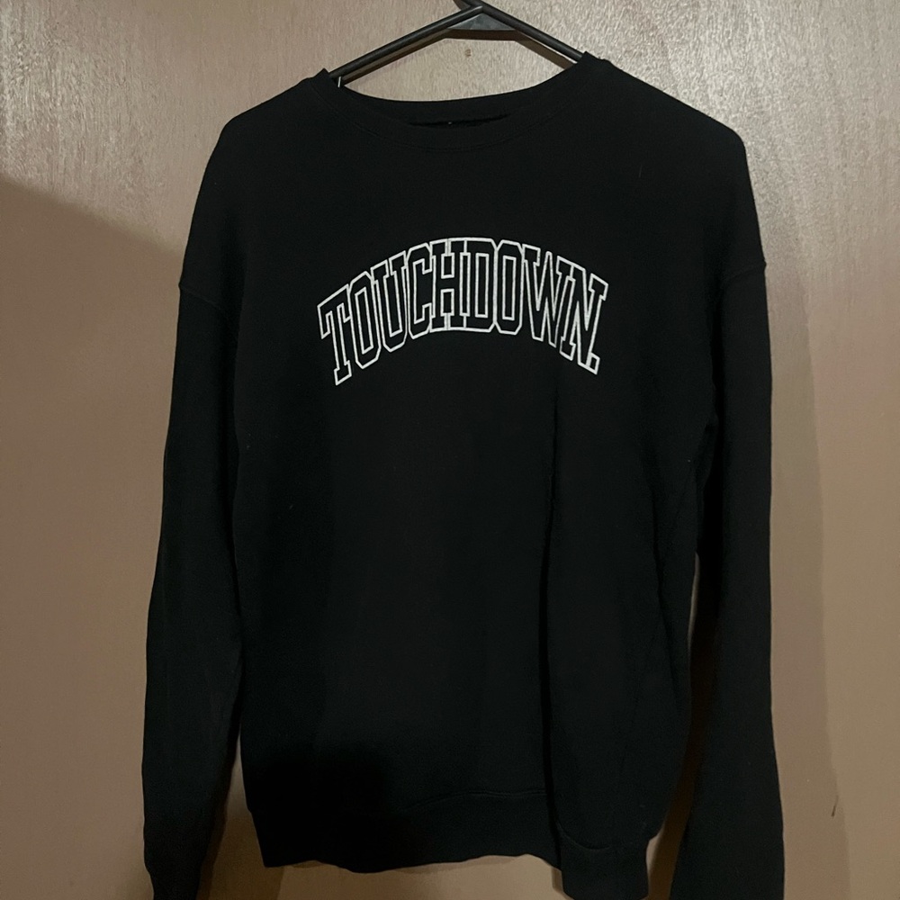 Touchdown Black Women's Sweatshirt